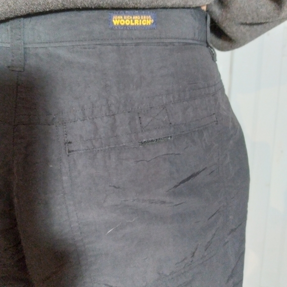 vintage woolrich high waist windbreaker pants - Picture 4 of 9